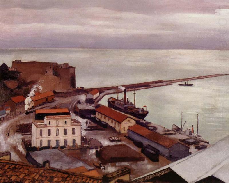 Marquet, Albert Le port de Bougie en Algerie oil painting picture